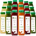 5 Hari Juice Cleanse oleh Raw Fountain, All Natural Raw Detox Cleanse, Juicing for Body Rest, Cold Menekan Juice Fast, Great Way to Jumpstart a Heally Diet, 30 Bottles 12oz, 5 Ginger Shots