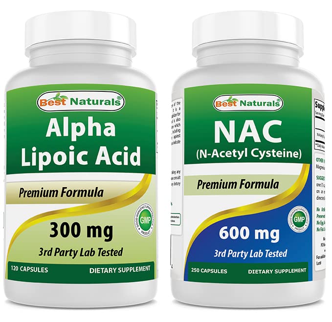 Best Aconals Alpha Lipoic Acid 300 mg & NAC 600 mg