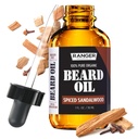 Leven Rose Spiced Sandalwood Beard & Leave In Conditioner by Ranger Grooming Co, 100% Pure Natural Organic for Groomed Beard, Coustaches, and Moisturized Skin 1 oz