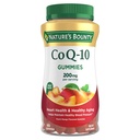 Nature 's Bounty CoQ10 Gummies, Support Heart Health, CoQ10 200mg, Peach Mango Flavor, 60 Count