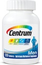 Sentrum Multivitamin untuk Pria, Suplemen Multivitamin / Multimineral dengan Vitamin D3, B Vitamin dan Antioksidan, Gluten Bebas, Ingreasi Non-GMO - 120 Count