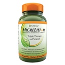 MigreLief + M - Advanced Nuttration Supplement for Women 's Neurologis Health and Head Comfort - 60 Caplets (1-Month Supply)