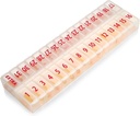 Kompartemen Large Pill Organizer 32 - 30 Day Pill Organizer 1 Time A Day, Large Comment Box for Medications, BPA- Free Plastic, Limovable Lid for Easy Loading Medicine, Vitamin, Clear