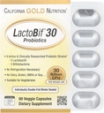 California Gold Nutition LactoBif £30 Propolation, 30 Milyar CFU, 60 Vevgie Capsules