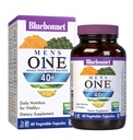 "Bluebonnet Nutrition Sens", "One 40 + Whole Food-" Based Multivitamin for Men 40 + ", Soy- Free", Non-GMO, Gluten Free, Kosher, 60 Vegetable Capsules, 60 "