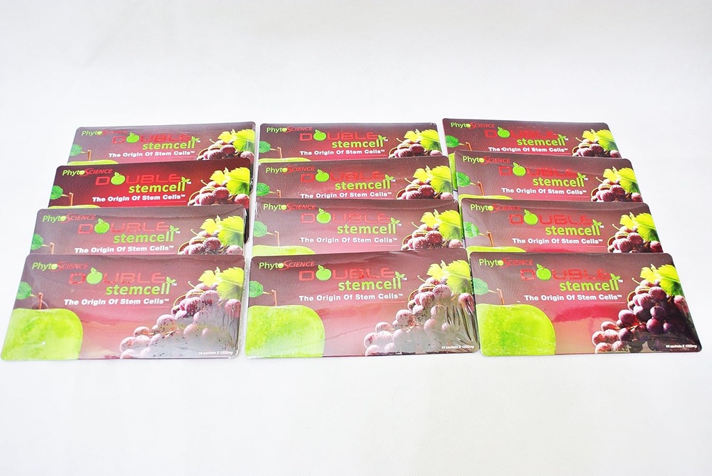 12X PhytoCellTec Apple dan Grape StemCell Double StemCell Tambahan Anti Penuaan