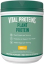 Vital Protein Powder - 20g Tanaman berbasis Protein dengan Chickpea - 1B CFU Probiotic for Gut Health, No Added Sugar - Vanilla, 15 oz