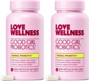 Cinta Wellness Good Girl Probiotic 124; Perempuan 's Vaginal Kesehatan & pH Suplement Attribution