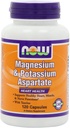 NOW Magnesium and Potasium Aspartate W / Taurine, 120 Capsules (Paket 2)
