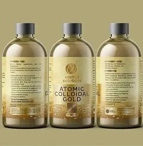 Golden - Pure Atomic Colloidal Gold Solution for Enhancing Wellsing and Mental Clarity
