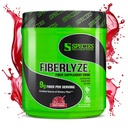 Species Nutrition Fiberlyze Fiber Suplement, Psyllium Based Soluble & Insoluble Fiber Powder for Healleal Colon, Digetical Functions (Fruit Punch, 30 Servings)