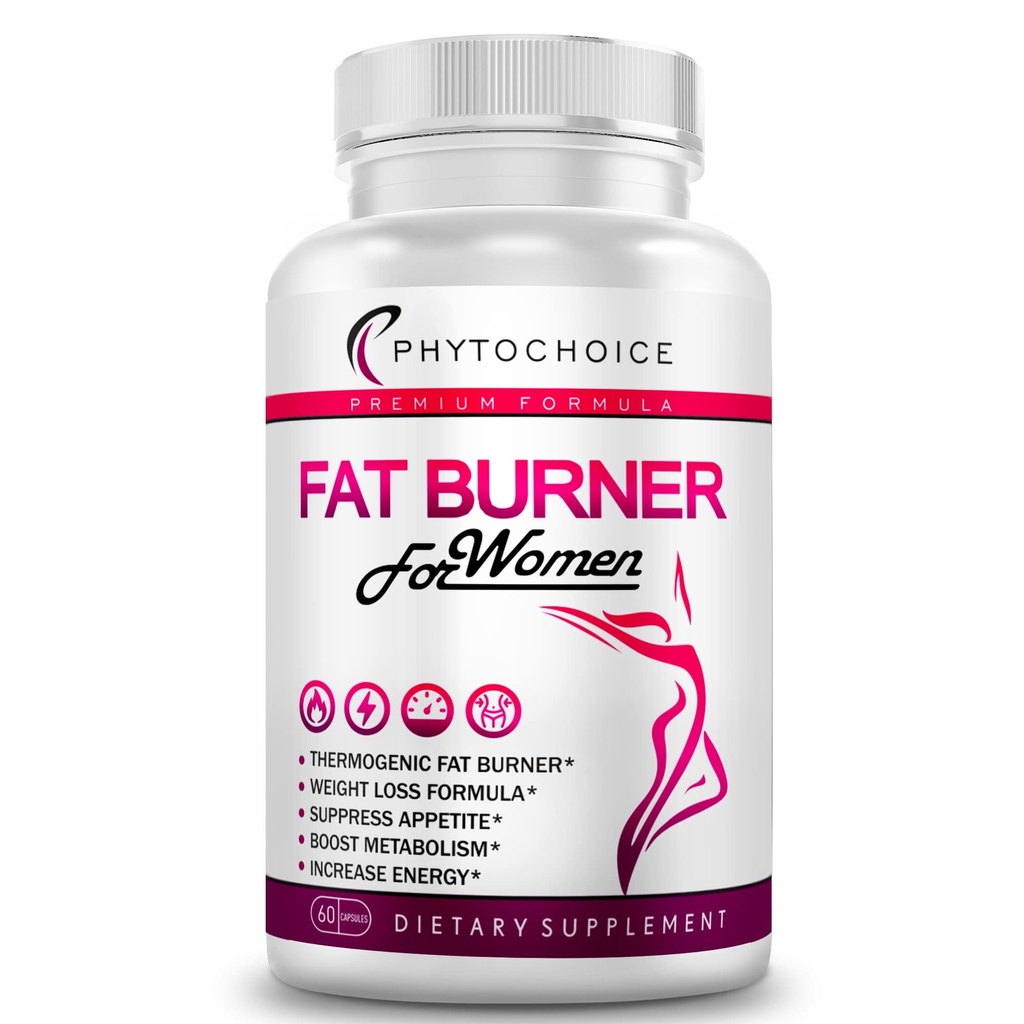 Fat Burner for Women with Raspberry Ketones, Green Tea & African Mango - Best Diet Pills that Work Fast for Women, All- Natural Woss Supplies Metabolisme & Belly Fat Burn, 60 Capsules