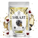 1400 MG Shilajit Gummies, Shilajit Pure Himalaya Gummies Organik dengan Ashwagandha, Himalaya shilajit untuk Pria, 85 + Telusuri Mineral & Fulvic Acid, Individually Wrapped, Sugar- Free, 60 Counts