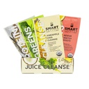 SMART Menekan Juice 1-Day Jus Organik Cleanse 124; Program Detox Sehat 124; Vegan Protein Vanila, Jus Hijau, Jus Bir & Pineapple Chia Cleanse 124; Fiber & Vegan Tinggi