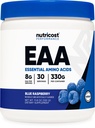Nutricloss EAA Powder 30 Servis (Blue Raspberry) - EstiveAcids - Non-GMO, Gluten Free, Vegetarian Friendly
