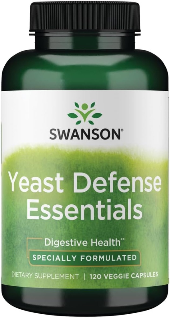 Swanson Yeast Defense Essentials 200 Juta Cfu 120 Veg Capsules