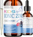 Ionic Liquid Zinc Drops for Kids & Toddlers 124; 30 Day Suply 124; Zinc Sulfate 124; Imunity, Mood, Brain Thyroid 124; 2 Oz