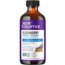 Bab Baru Elderberry Syrup, 24 Pelayan, Pertahanan Keabadian untuk Orang Dewasa & Anak (2 +), 64x terkonsentrasi pada Elderberry Hitam + Throat-Soote Tingkat A Honey, Proyek Non- GMO Diverifikasi, Gluten Bebas
