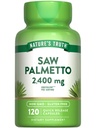 Nature 's Truth Saw Palmetto Extract 124; 120 Capsules 12.4- GMO & Gluten Free Suplemen