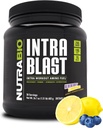 NutraBio Intra Blast Bcaa Powder Amino Acid Suplement, Electrolite & Hydration Blend, Intra, Pre Workout & Muscle Recovery, 20g Easa Amino Acids Powder, 5g Glutamine- Blueberry Lemonade, 30 Serving