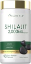 Carlyle Shilajit Capsules 124; 2000mg 124; 90 Count 124; Non-GMO dan Gluten Free Suplemen