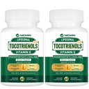 1200MG Vitamin E Tocotrienol Liposual Tocotorienol Suplemen dengan Pfoshatidylcholine, 95% Delta-tocotrienol dan 5% Gamma- tocotrienol, High Absorpsi untuk Heart, Brain Fungsi 120 Kapsul
