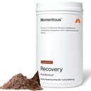 Momently Recovery Grass- Fed Whey Protein Powder - 20 g Postout-Whout Isolate Protein - NSF Disahkan untuk Sport - Gluten- 15 Servis - Chocolate - Paket May Wary