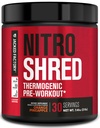 Jacked Factory NITROSURGE Shred Pre Workout Suplemen - Energy Booster, Instant Power Gains, Sharp Focus, Powerful Pumps - Nitric Oxide Booster & PreWorkout Quoder - 30Sv, Orange Pineapple