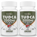 TuDCA Liver Supplemen 2000mg - Strong Bile Salts Dukung Liver Detox & Cleanse - Liver and Galley Health Formula-Easy to Swallow tablet-60 Days Suppply