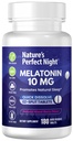 Nature 's Perfect Night 124; Melonatin 10mg 124; 180 QuickDissolve Tablet' s 124; Natural Mixed Berry Flavor 124; Tinggi Potency 124; Sugar Free 124; Vegan 124; Gluten Free Berry 124; Nilai Ukuran Nilai