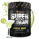 Alpha Lion Superhuman Post Workout Powder, Muscle Builder Drink, Creatine Monohydrate + More for Lean Muscle Growth, Power & Volume, Supplemen Perempuan & Pria (25 Hamba, Muscle Marg)