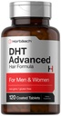 Horbäach DHT Advanced Hair Formula 126; 120 Tablet 124; None-Gluten Free Hair Formula Blend dengan Saw Palmetto, Kudzu, dan Fo-Ti