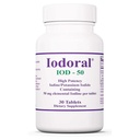 Optimox Iodoral 50 mg Suplemen - Potasium Iodide Tablet, Thyroid Dukungan, Daily Vitamin dan Mineral, Solusi Iodin Lugol - 30 Count.