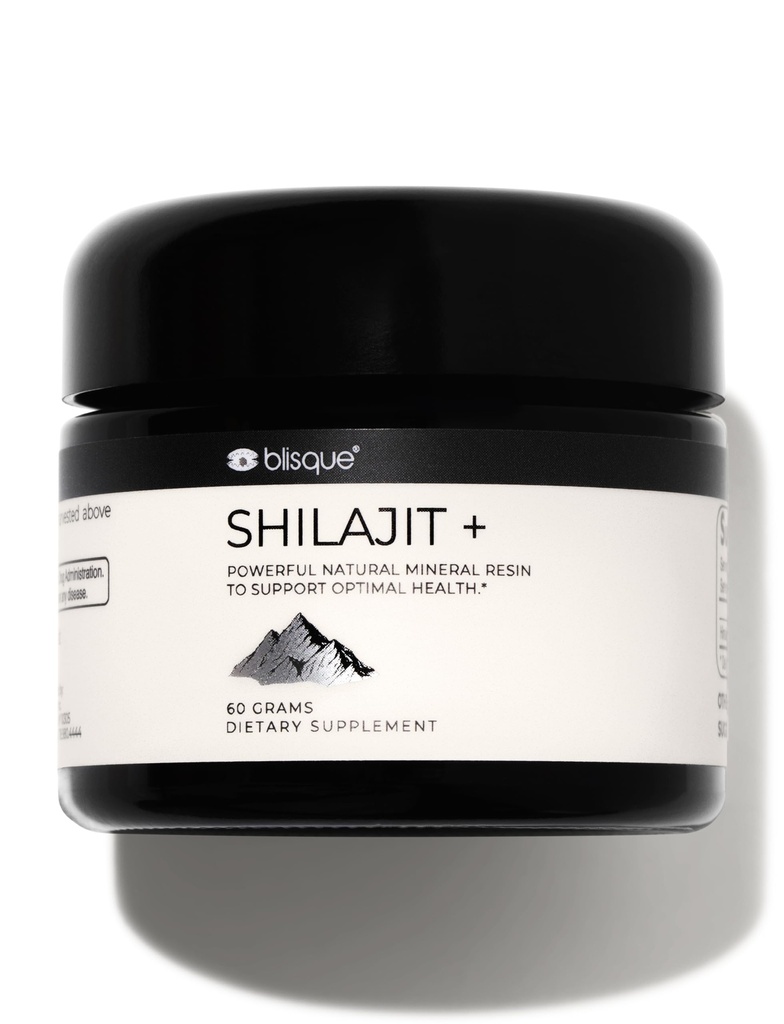 Blisque - Pure Himalaya Organik Shilajit Resin Suplemen 124; Authic dan Natural 124; Golden Grams A 124; Berisi Acid Fulvic dan Trace Minemarot 124; 60 Grams