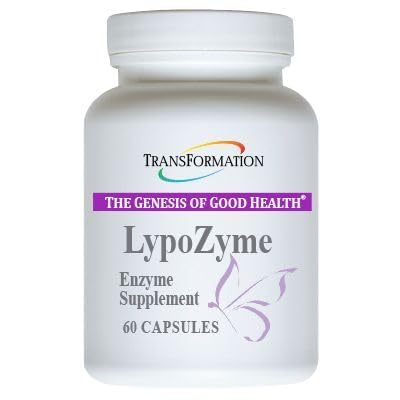 TRANSFORMASI GENESIS KEPALA BAIK Lypozyme Suplemen, AdvanLipase Enzyme Blend for Healthy Dicarry & NUtrient Absorpsi, NON-GMO, 60 Cap