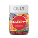 OLLY Kids Sleep & Imunity Gummy, Melonatin, Wellmune, Elderberry, 50 Count