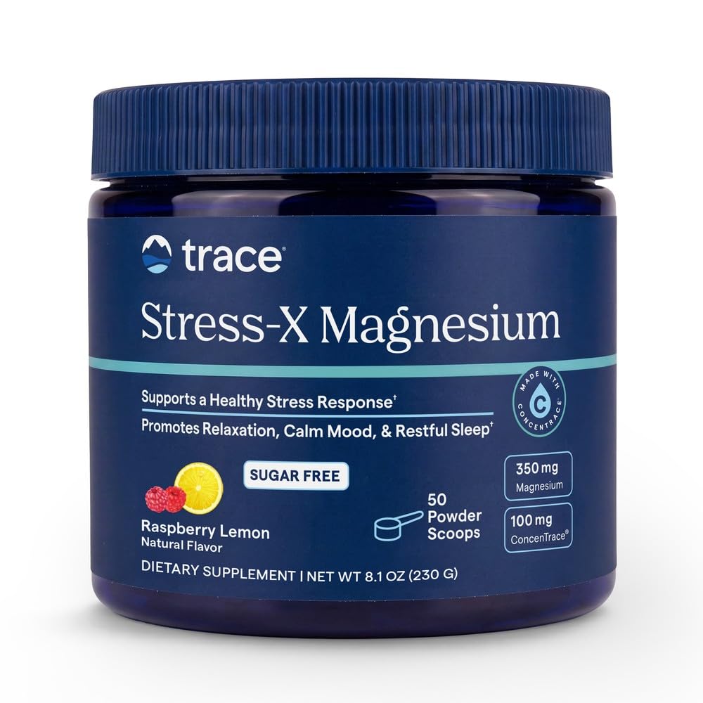 Telusuri Mineral 124; Stress- X Magnesium Powder 126; Stress Relief, Regularitas, Relax, Energi, Otot Relax, Fungsi Sel 124; Non- GMO, Gluten Free, dan Cerfied Vegan 124; Raspberry Lemon Flavor 1245
