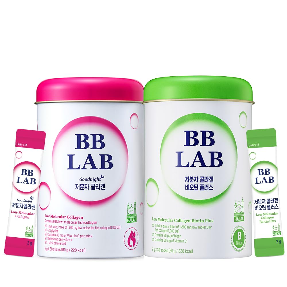 [All in One Care Set] Good Night Collagen, HSN Biotin Collagen, Powder Stick Marine Collagen, Fish Collagen, Vitamin C, Biotin, Fast Absorpsi, Fruit Fruit