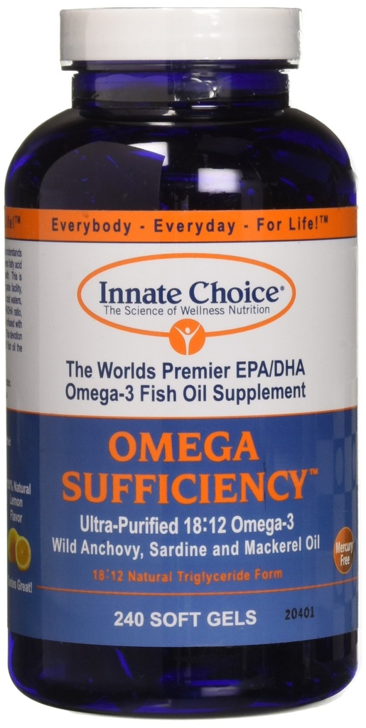 Omega Sufisiensi Lemon 240 Capsules