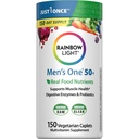 Rainbow Light Multivitamin for Men 50 +, Vitamin C, D & Zinc, Program, Men 's One + Multivitamin provides High Potency Support, Non- GMO, Vegetarian, 150 Tablet