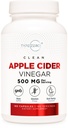 Tipe Zero Apple Cider Vinegar Capsules (180 Cacah) 500mg Per Serving - Non-GMO, Gluten- Free Suplemen