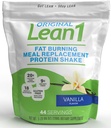 Lean1 Vanila, Meal Pengganti Protein Shake, 44 Hamba dalam 5lb Bag