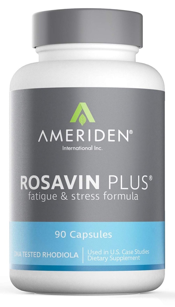 Rosavin ditambah ® dengan Electrolytes- Siberia Rhodiola roea 90 V- kapsul 150mg oleh AMERIDEN INTERNASIONAL, INC