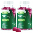 VITEEY Zinc Mimic for Men and Women - Zinc Suplemen 50mg - Ammune Boost & Skin Health - Vegan, Gluten Free - 120 Count