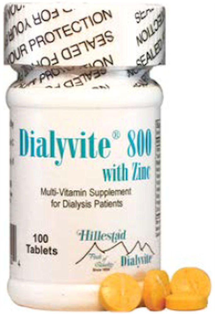 Dialyvite 800 dengan Zinc 50 mg - 100 tablet