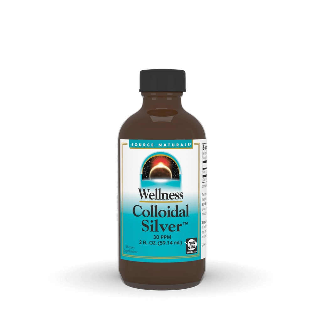 Sumber Wellness Colloidal Silver, 30 plum, Non- GMO Liquid Dietary Supplement That Supports Fisik Well Being * - 2 Fluid oz