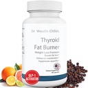 Dr. Westin Childs Thyroid Fat Burner - Fast Acting Thermogenic Woss Suplemen untuk Perempuan dengan Hypotyroidism, Hashimoto 's & Hyperthyroidism untuk Waist Trimming, Bloating, 30 Servings