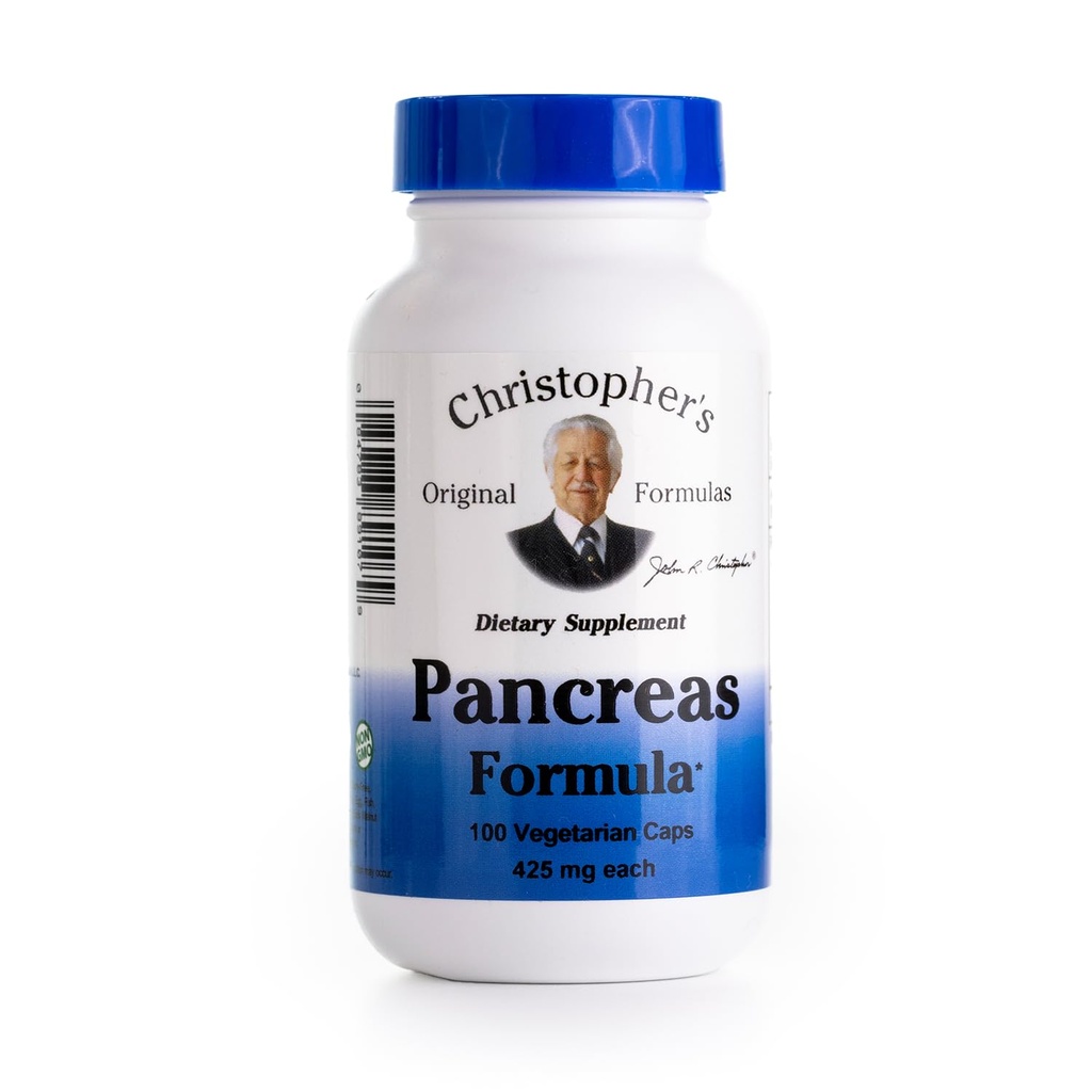 Christopher 's Formulas Pankreas Formula - Pankreas Detox Cleanse & Repair - Propair for Digetical Health