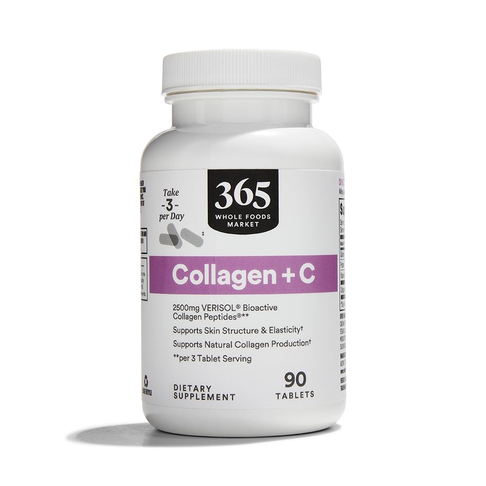 365 oleh Whole Foods Market, Collagen Verisol 2500Mg, 90 Cacah