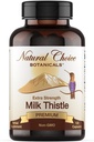 Milk Thistle Extract (80% Silymarin Flavonoid) Plus Turmeric - 120 Capsules